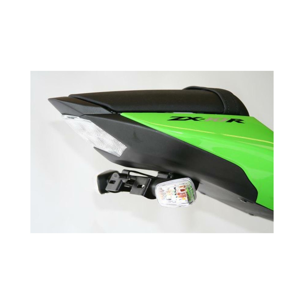 Support de plaque R&G RACING noir Kawasaki