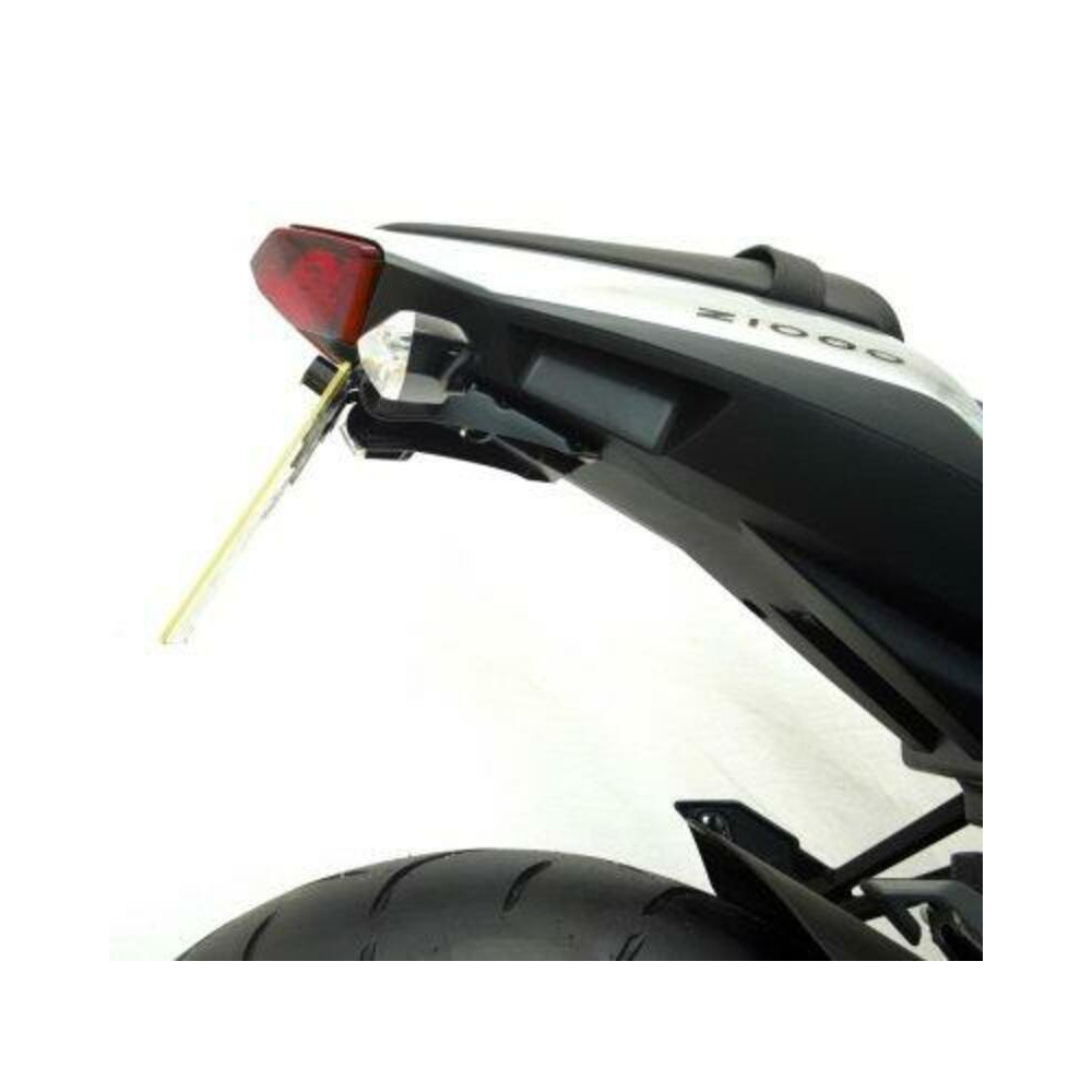 Support de plaque R&G RACING noir Kawasaki Z1000/SX