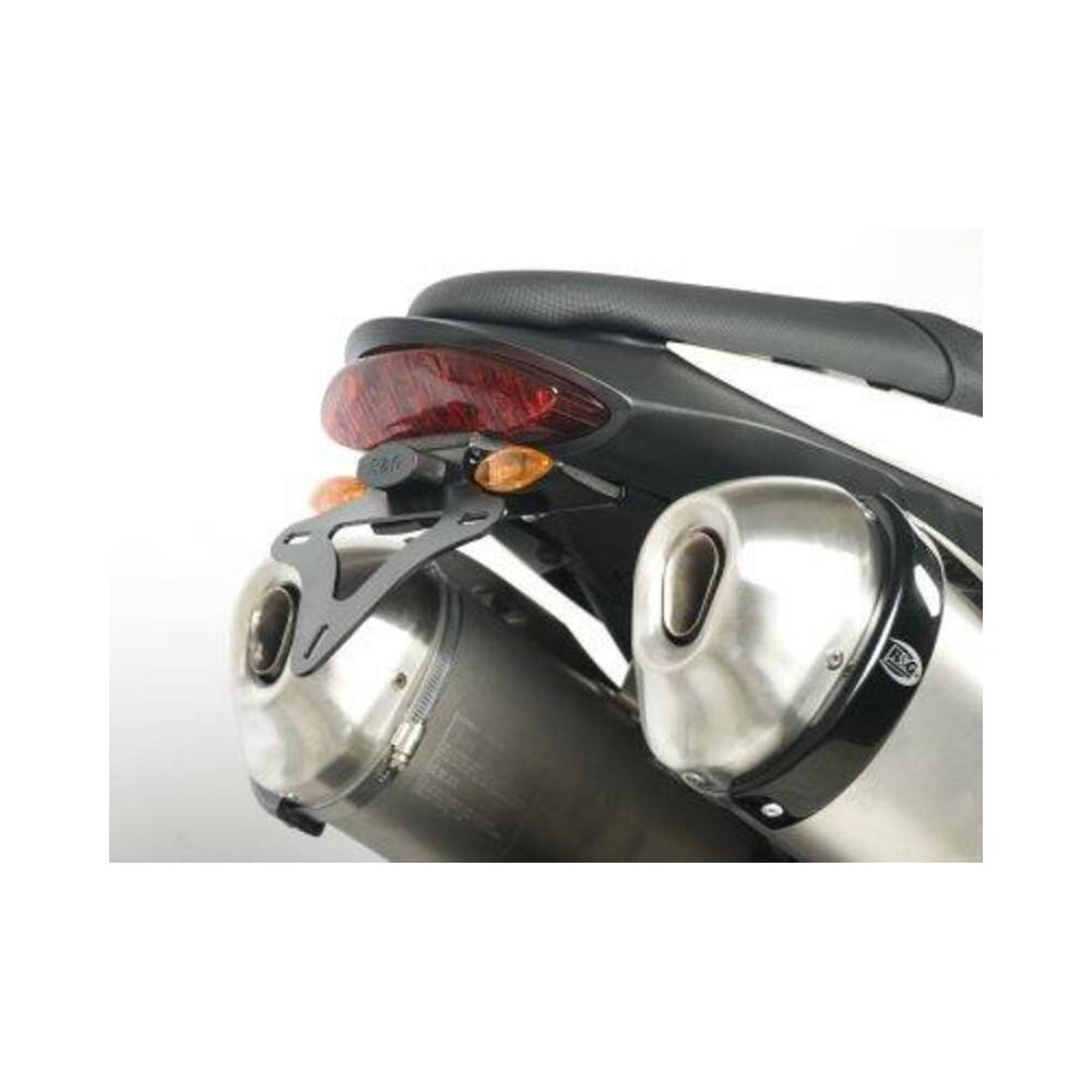 Support de plaque R&G RACING noir Triumph Speed Triple 1050