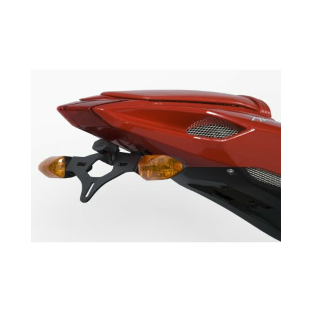 Support de plaque R&G RACING noir MV Agusta F3 675