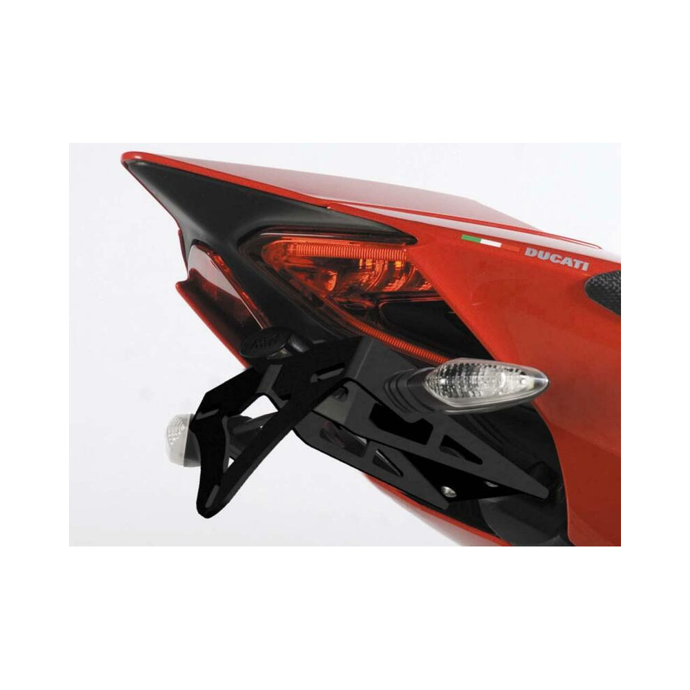 Support de plaque R&G RACING noir Ducati Panigale