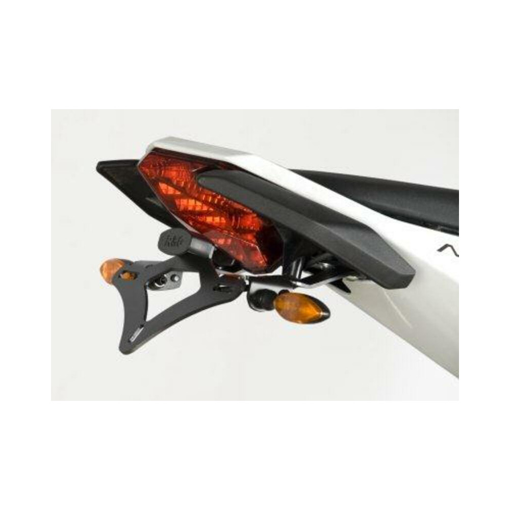 Support de plaque R&G RACING noir Husqvarna Nuda 900