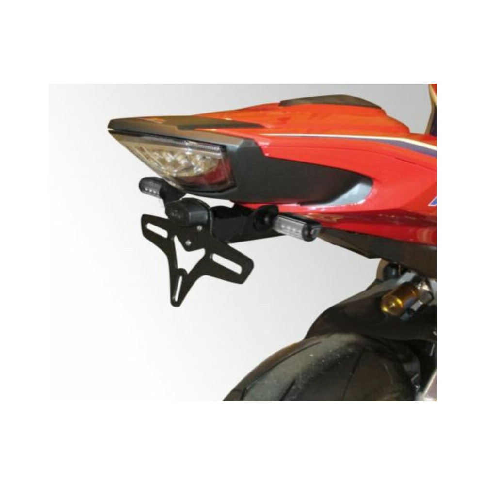 Support de plaque R&G RACING noir Honda CBR1000RR