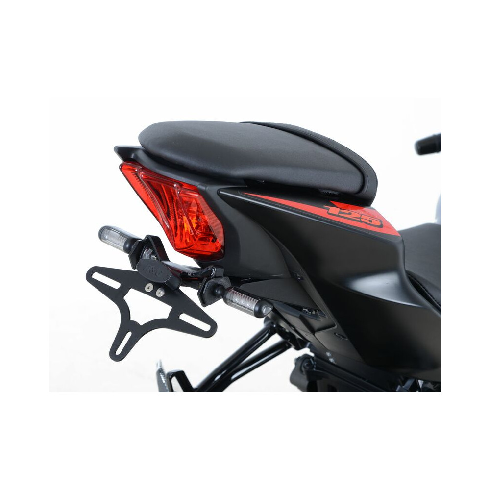 Support de plaque R&G RACING noir Suzuki GSX-R125