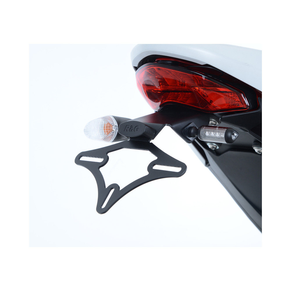 Support de plaque R&G RACING noir Ducati Monster 797