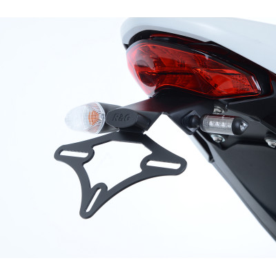 Support de plaque R&G RACING noir Ducati Monster 797