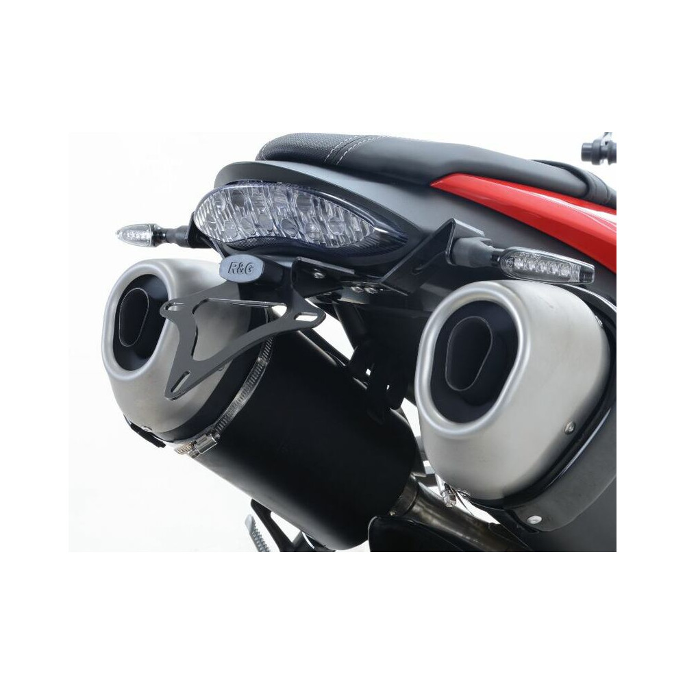 Support de plaque R&G RACING noir Triumph Speed Triple S