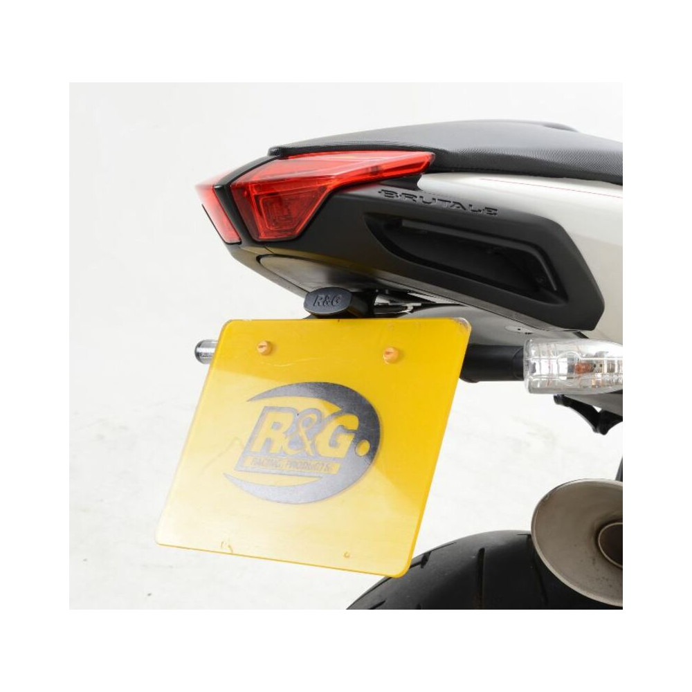 Support de plaque R&G RACING noir MV Agusta Brutale 1090