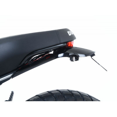 Support de plaque R&G RACING noir Ducati Scrambler Sixty2