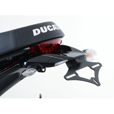 Support de plaque R&G RACING noir Ducati Scrambler Sixty2