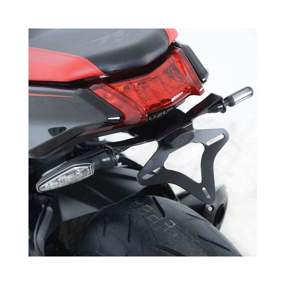 Support de plaque R&G RACING noir  Suzuki Kanata