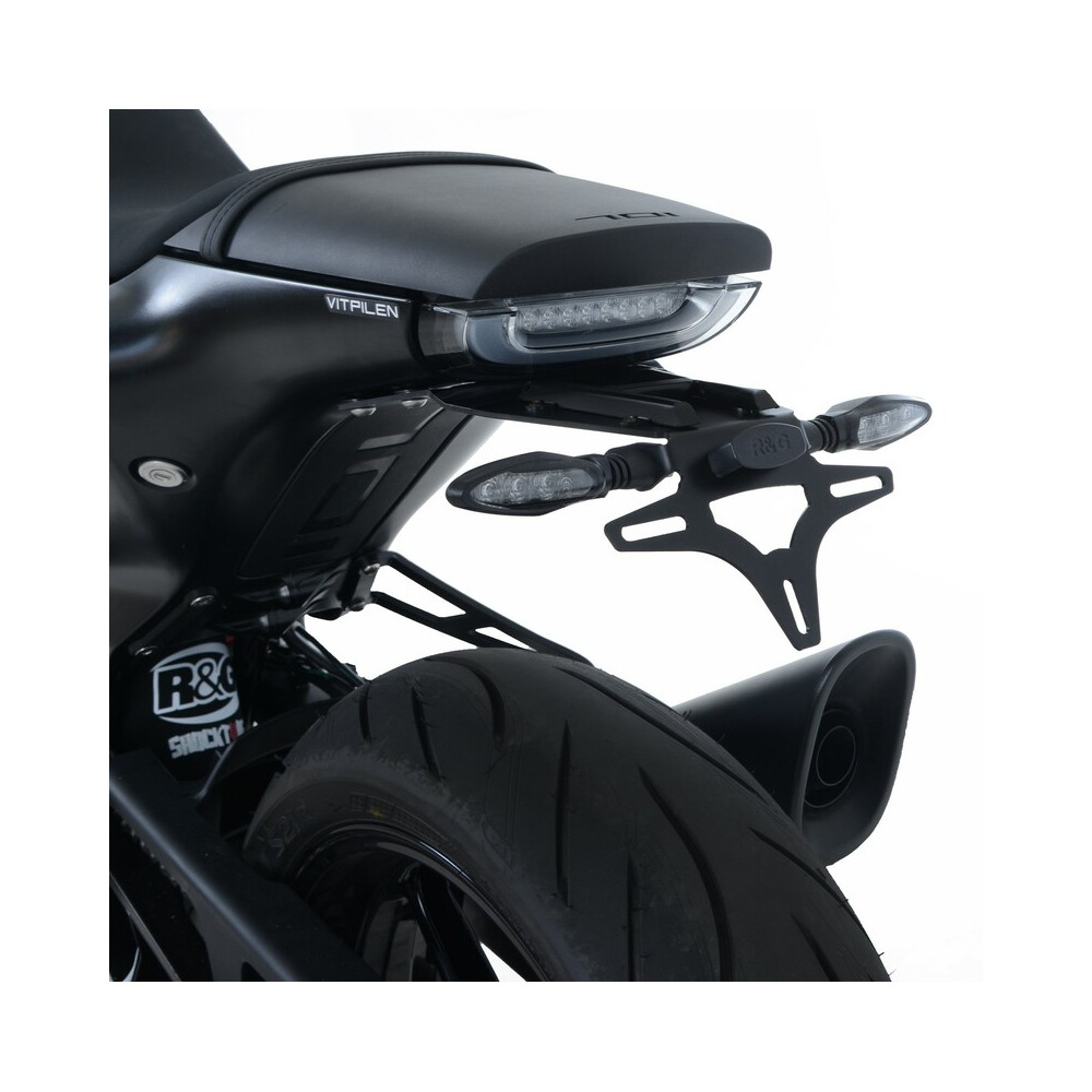 Support de plaque R&G RACING noir Husqvarna 701 Vitpilen