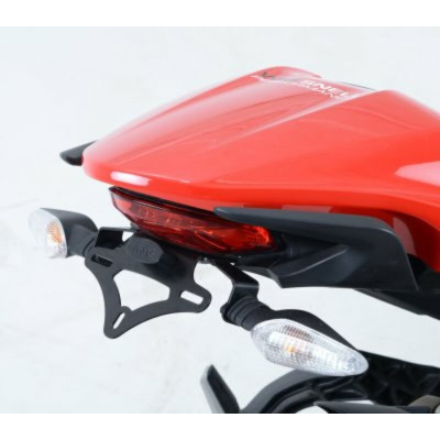 Support de plaque noir R&G RACING - Ducati 821 Monster 14-17