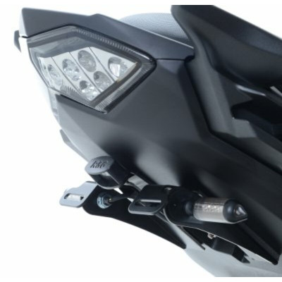 Support de plaque noir R&G RACING Kawasaki KLE  650 VERSYS