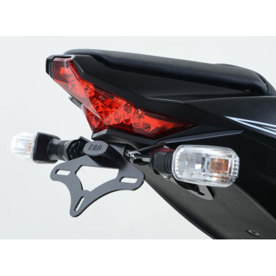 Support de plaque R&G RACING noir Kawasaki ZX10R