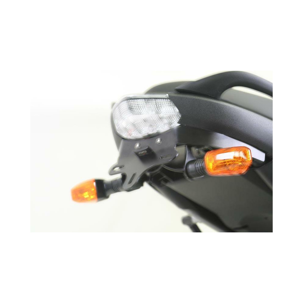 Support de plaque R&G RACING noir Kawasaki Versys 650