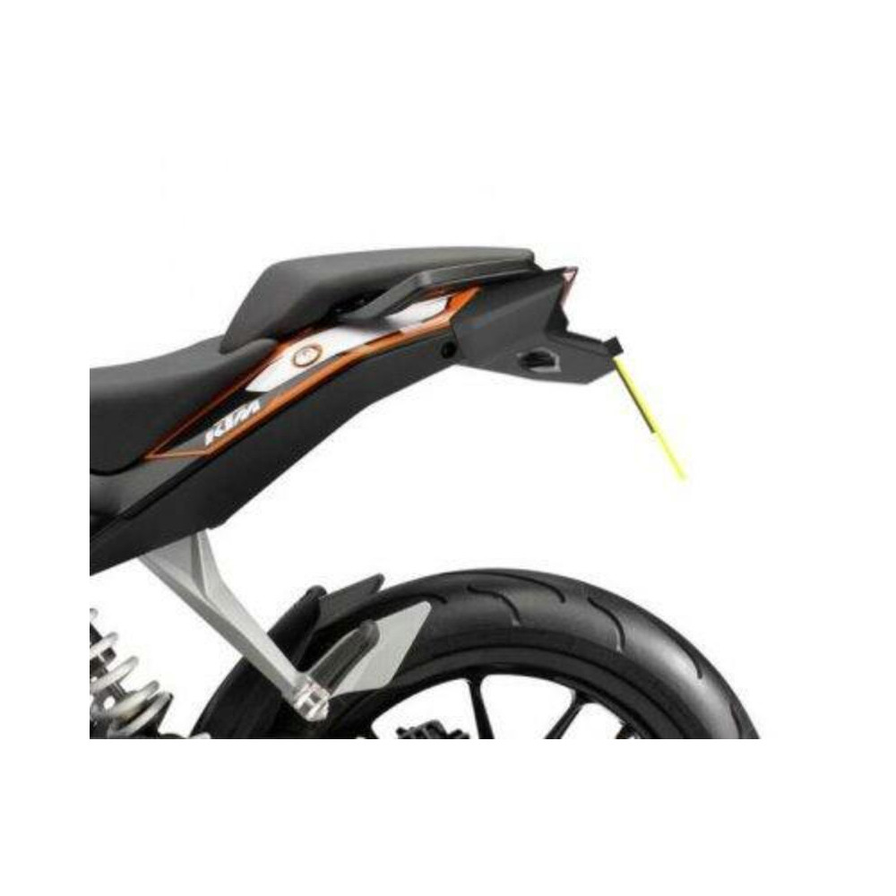 Support de plaque R&G RACING noir KTM Duke 125/200/390