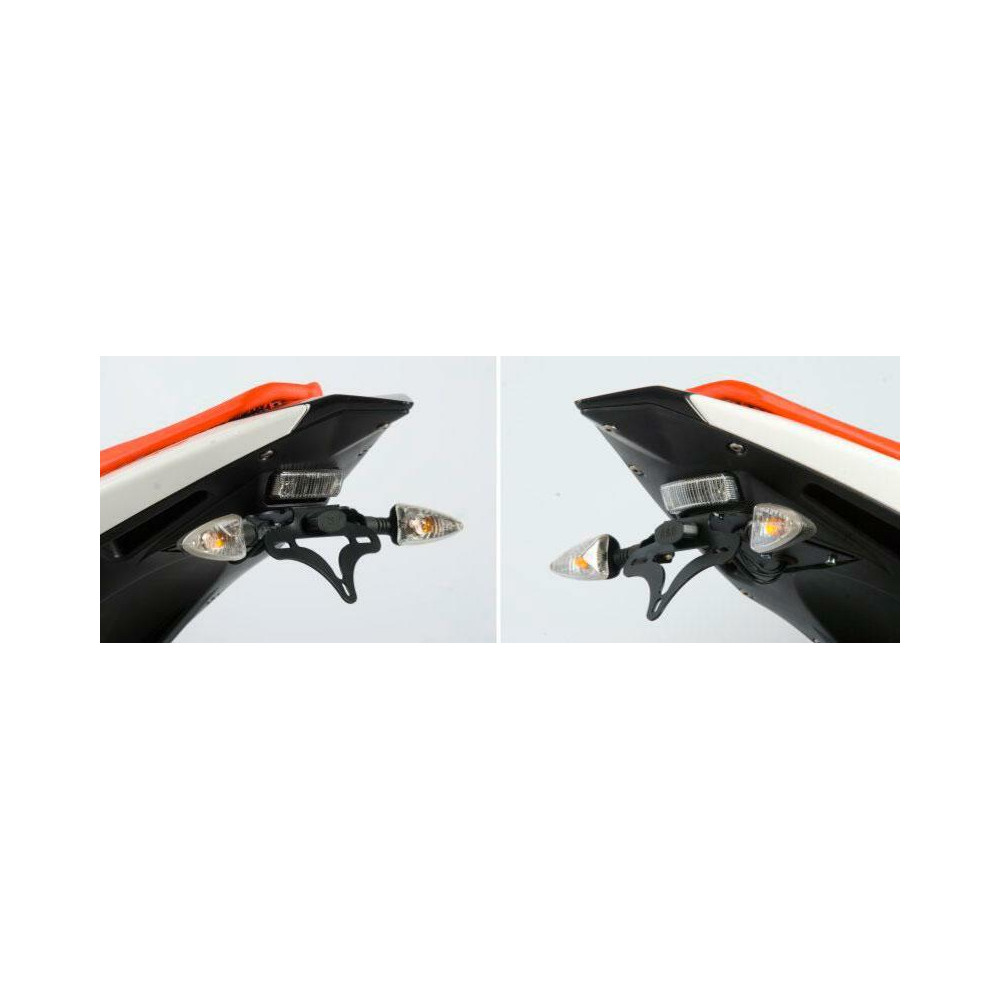 SUPPORT DE  PLAQUE DERBI GPR 125 09-11