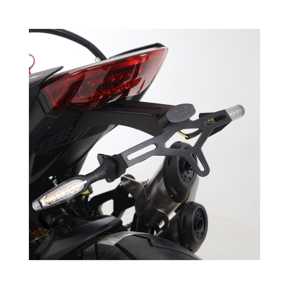 Support de plaque R&G RACING - noir Ducati Monster 950