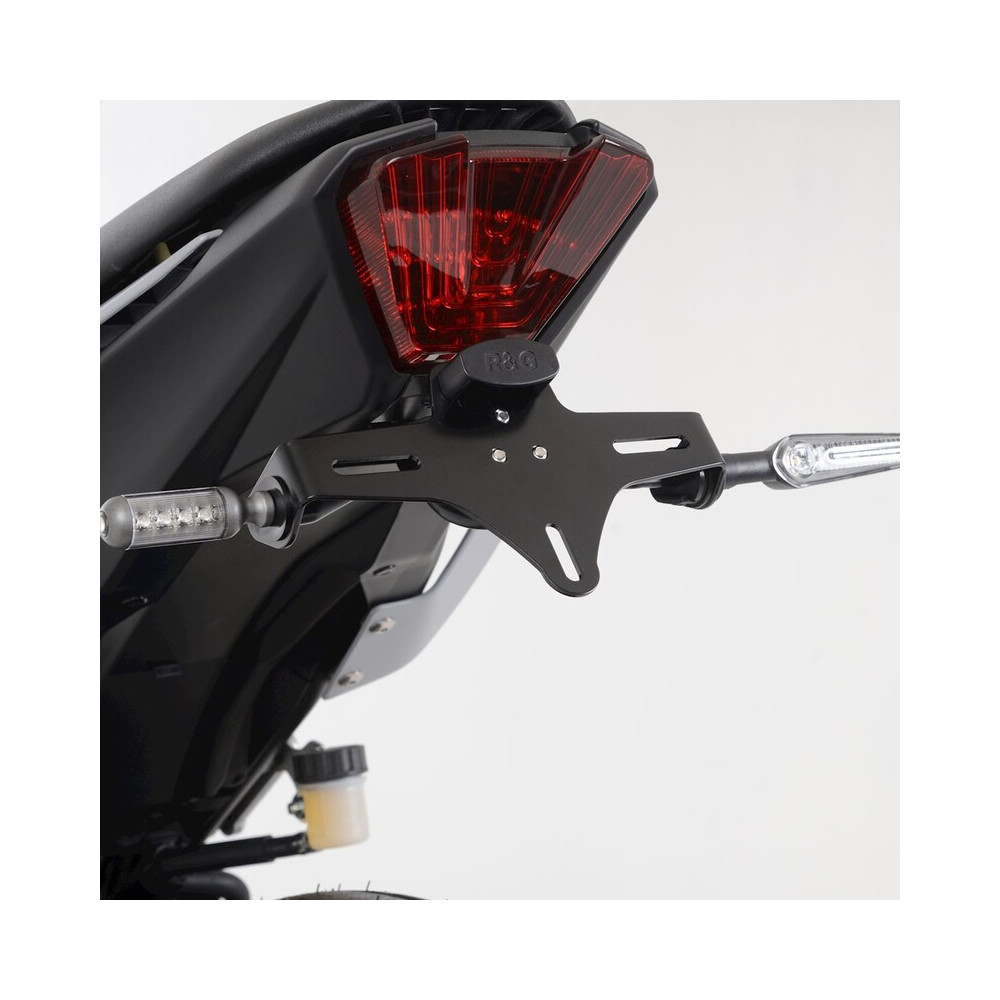 Support de plaque R&G RACING - noir Yamaha MT-07