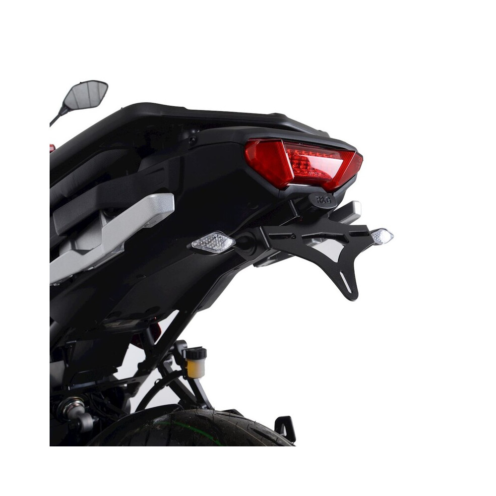 Support de plaque R&G RACING noir - Yamaha Tracer 9 GT