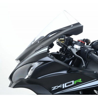 Cache-orifices rétroviseur R&G RACING - noir Kawasaki ZX-10R