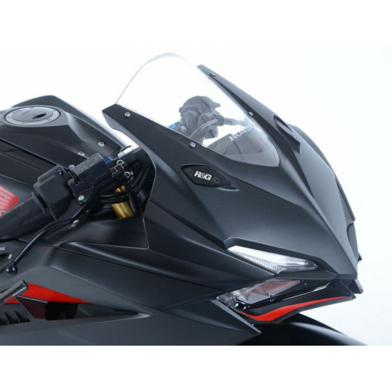 Cache-orifices rétroviseur R&G RACING - noir Honda CBR250RR