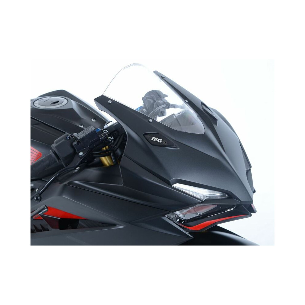 Cache-orifices rétroviseur R&G RACING - noir Honda CBR250RR