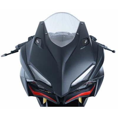 Cache-orifices rétroviseur R&G RACING - noir Honda CBR250RR