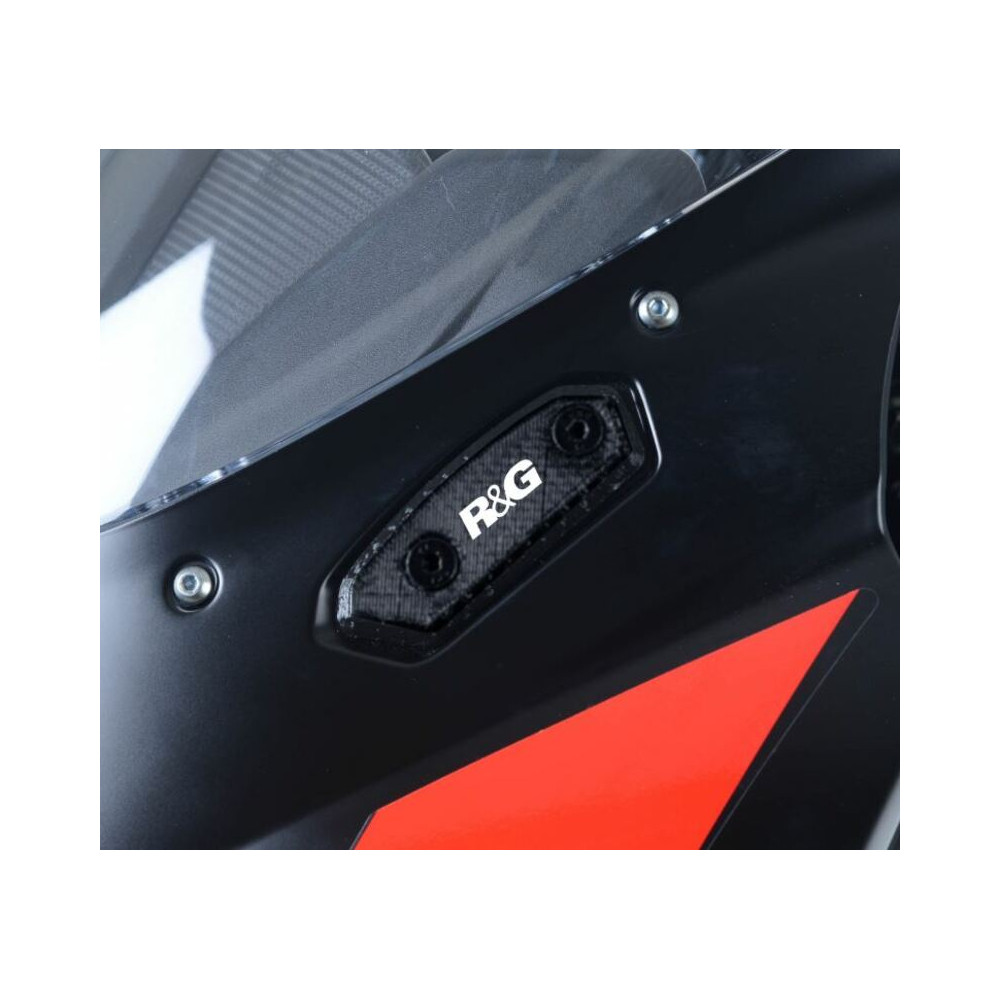 Cache-orifices rétroviseur R&G RACING - noir Suzuki GSX-250R