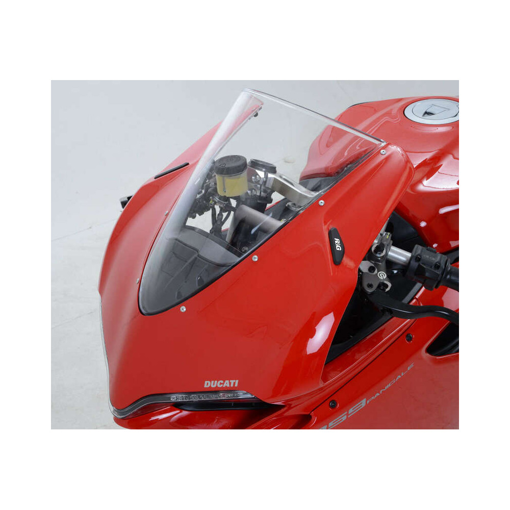 Cache-orifices rétroviseur R&G RACING - noir Ducati 959/1299 Panigale