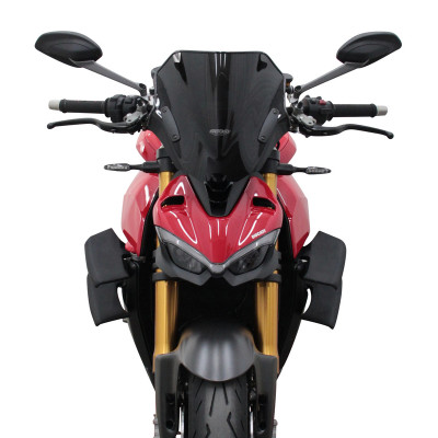 Bulle MRA Racing ''NRN'' noir Ducati Streetfighter V4/S