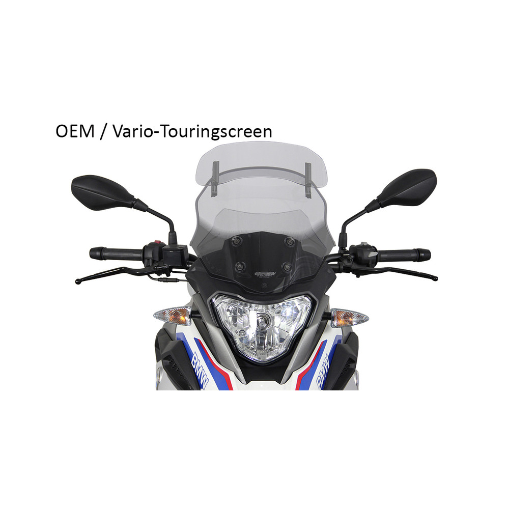 Bulle MRA Variotouring VT avec spoiler - BMW G310GS/Adventure Tourer