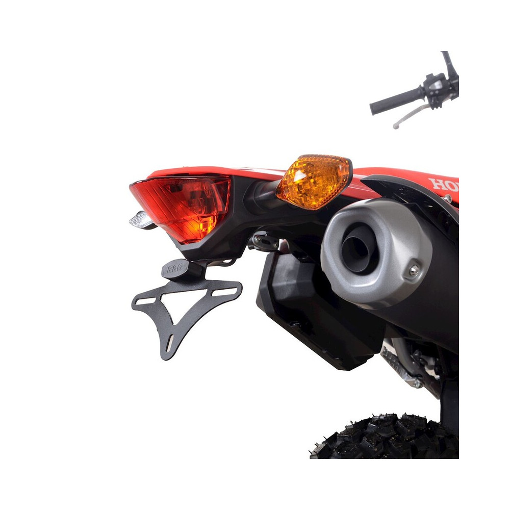 Support de plaque R&G RACING - noir Honda CRF300L/Rally