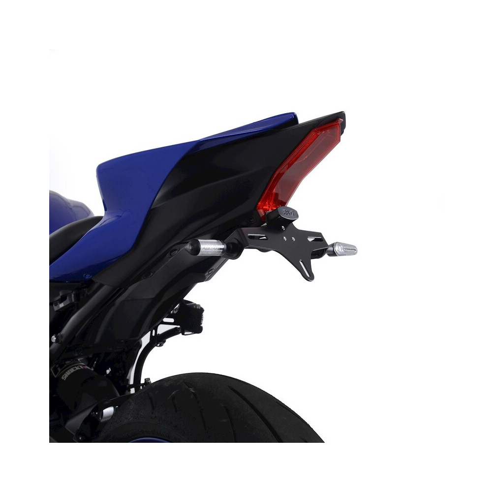 Support de plaque R&G RACING - noir Yamaha R7