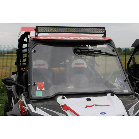 Pare-brise avant SARRAZIN polycarbonate avec essuie-glace Polaris Ranger