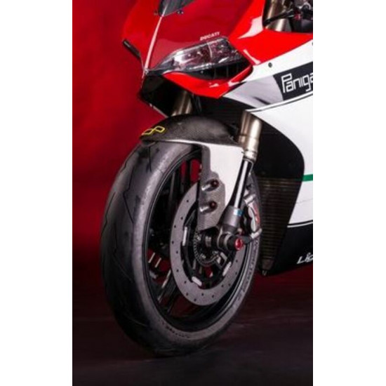 Garde boue avant LIGHTECH carbone brillant Ducati Panigale