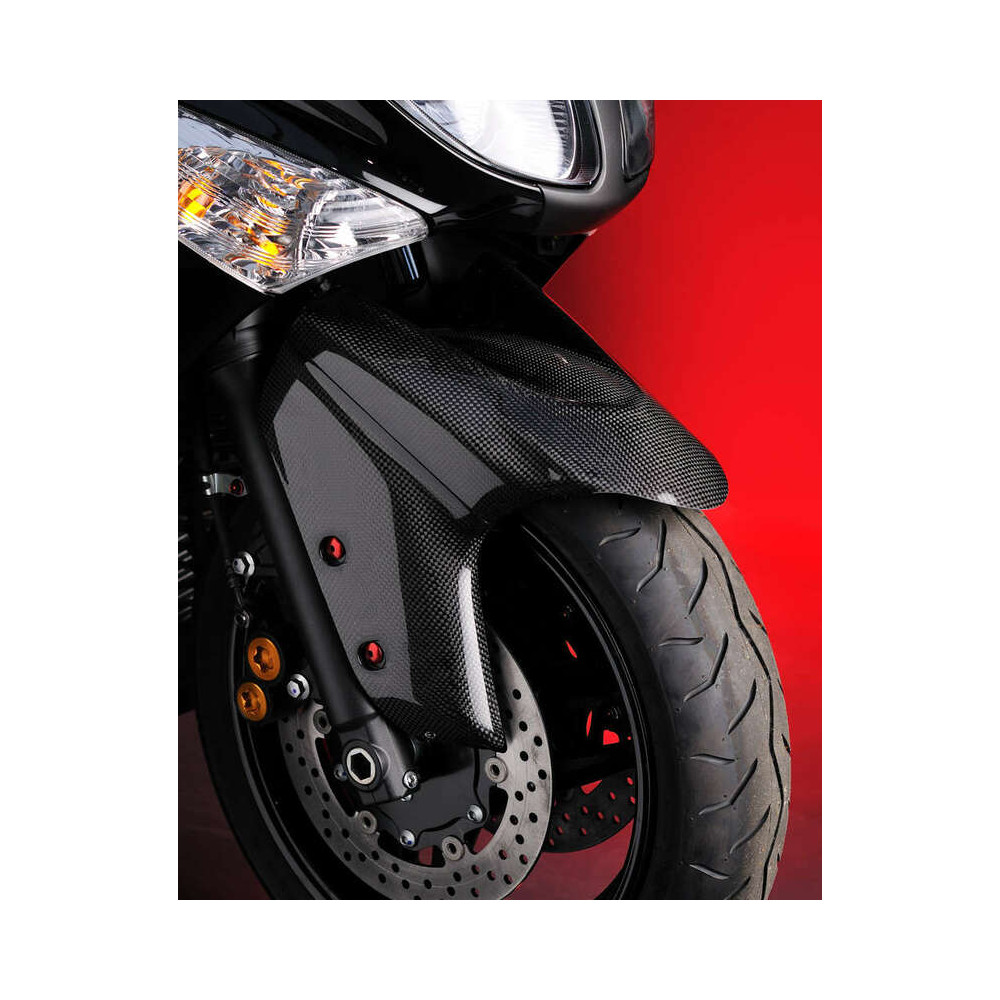 Garde-boue avant LIGHTECH carbone brillant Yamaha T-Max 500/530