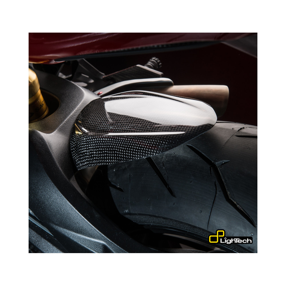 Garde boue arrière LIGHTECH carbone mat Mv Agusta F3 800