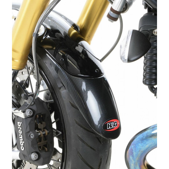 Extension de garde-boue avant R&G RACING effet carbone Triumph Speed Triple 1050