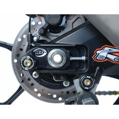 Pions de bras oscillant avec platine R&G RACING noir BMW G310R