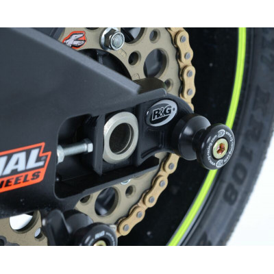 Pions de bras oscillant avec platine R&G RACING noir BMW G310R