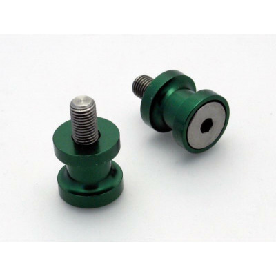 Pions de bras oscillant R&G RACING M10 aluminium vert