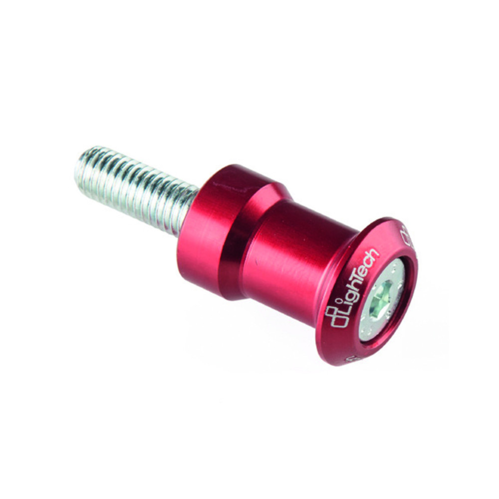 Pions de bras oscillant LIGHTECH M6 X 1,00 rouge universels (la paire)