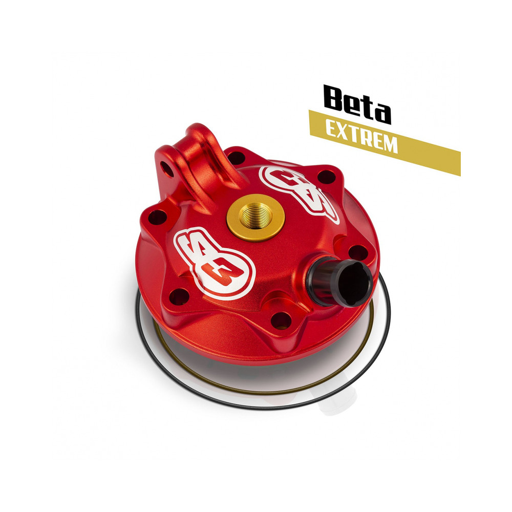 Kit culasse et insert S3 Extreme Enduro basse compression - rouge Beta RR300