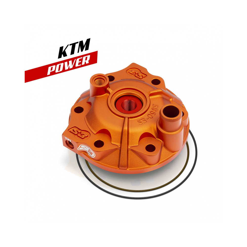 Kit culasse et insert S3 Power haute compression - orange KTM/Husqvarna