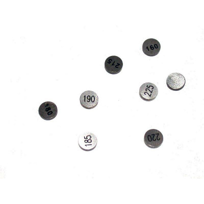 Pastilles de soupape HOT CAMS Ø10,0x3,10mm - jeu de 5