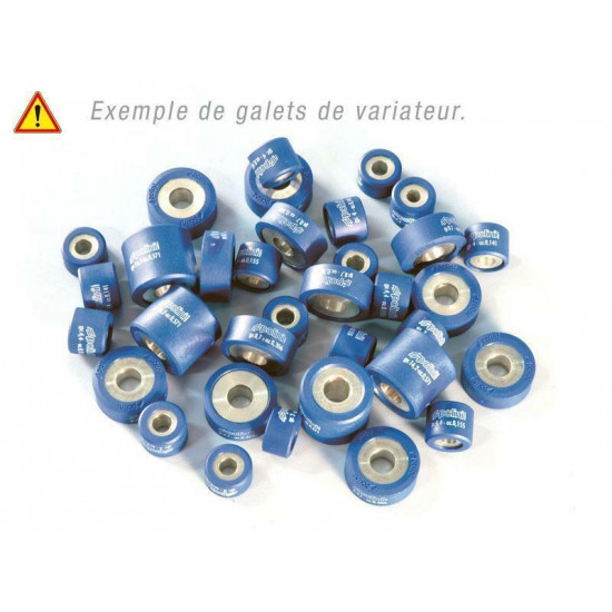 Jeu de galets POLINI 19x12mm 7,6gr - pièces