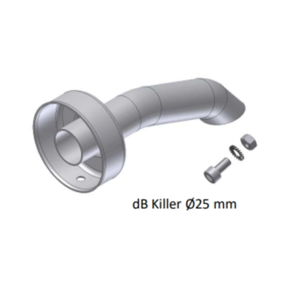 DB Killer MIVV pour silencieux X-Cone 105 Ø25 mm