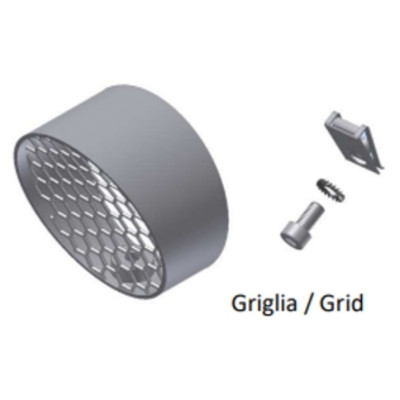 Grille DB Killer MIVV pour silencieux GP Pro Ø76 mm